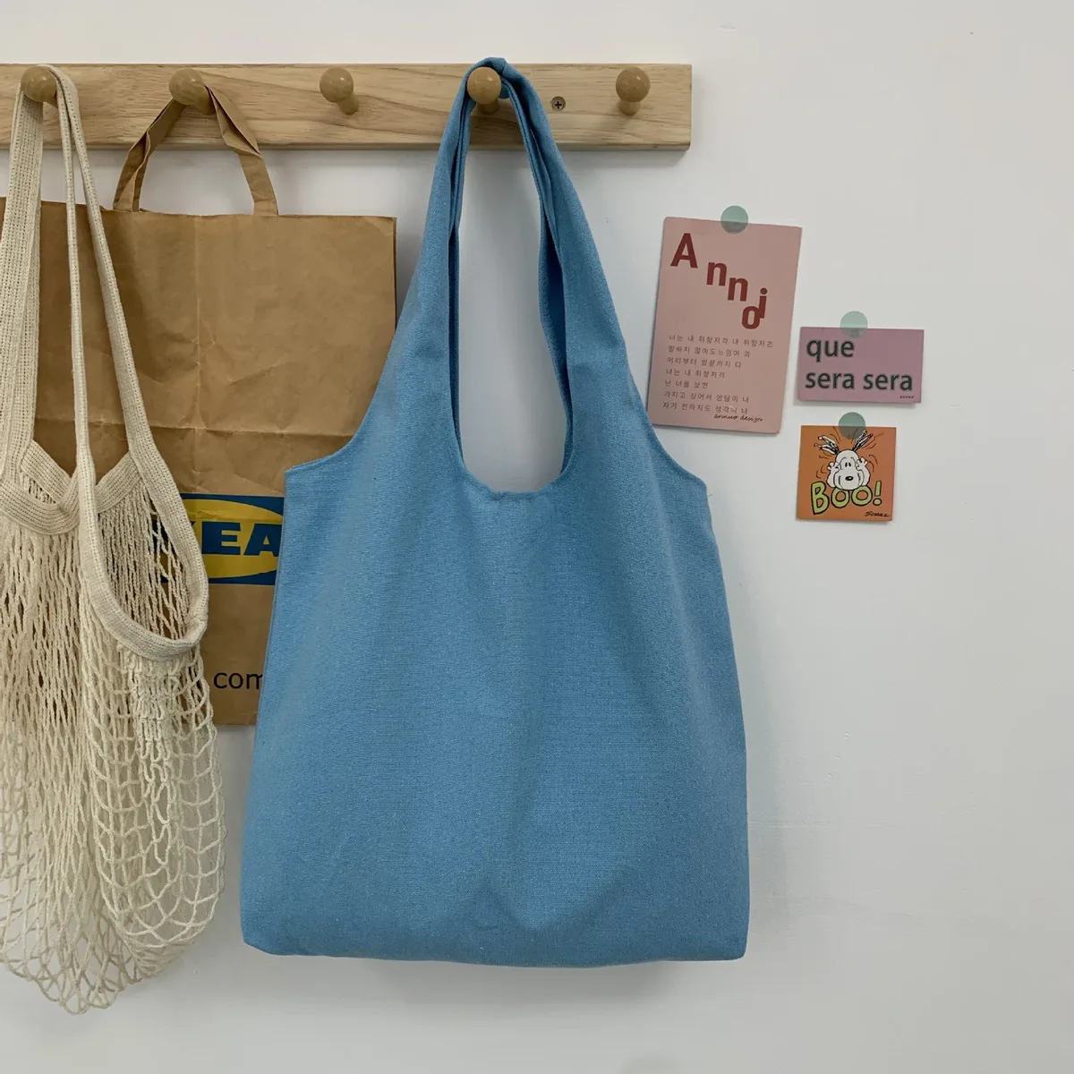 sac de rangement en toile vierge personnalisé avec logo imprimé, sac fourre-tout à main pour hommes et femmes, sacs de courses à bandoulière pour supermarché