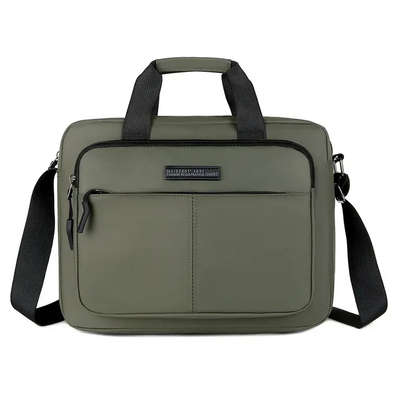 nouveau sac à bandoulière horizontal de grande capacité pour hommes sac de messager porte-documents multifonctionnel simple sac à main de livre a4 sac d'affaires 가