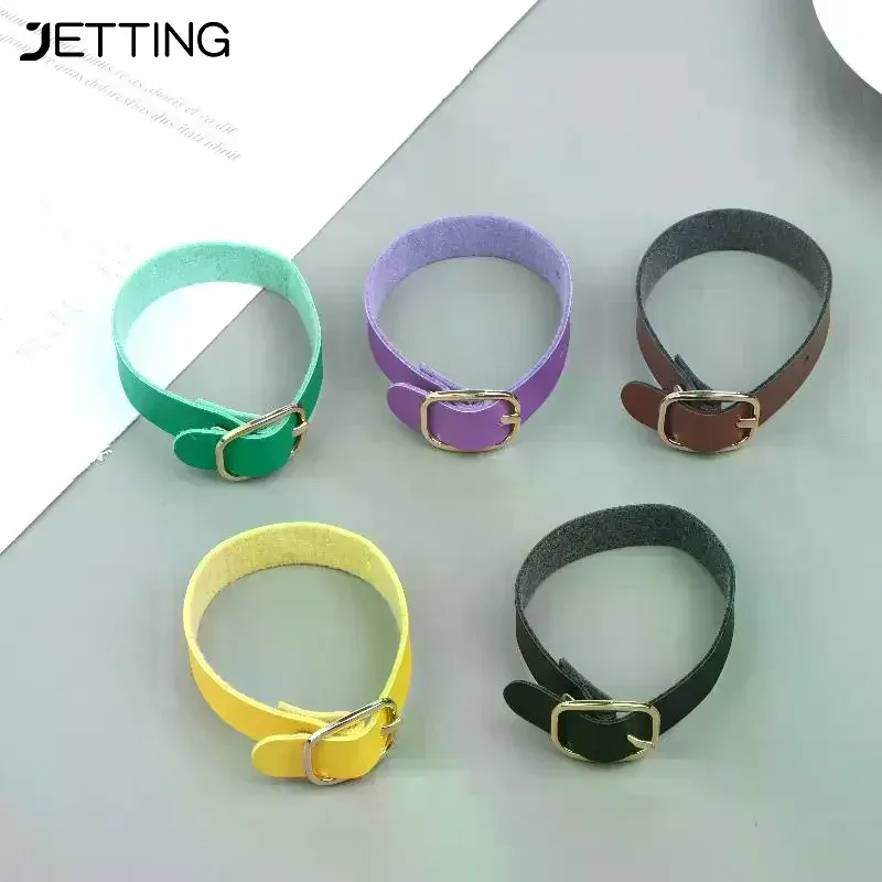 sangles multicolores pour étiquettes de bagages en pu, boucles en alliage, étiquette de bagage étanche, ultra légère, résistante à l'usure, pour voyage d'affaires
