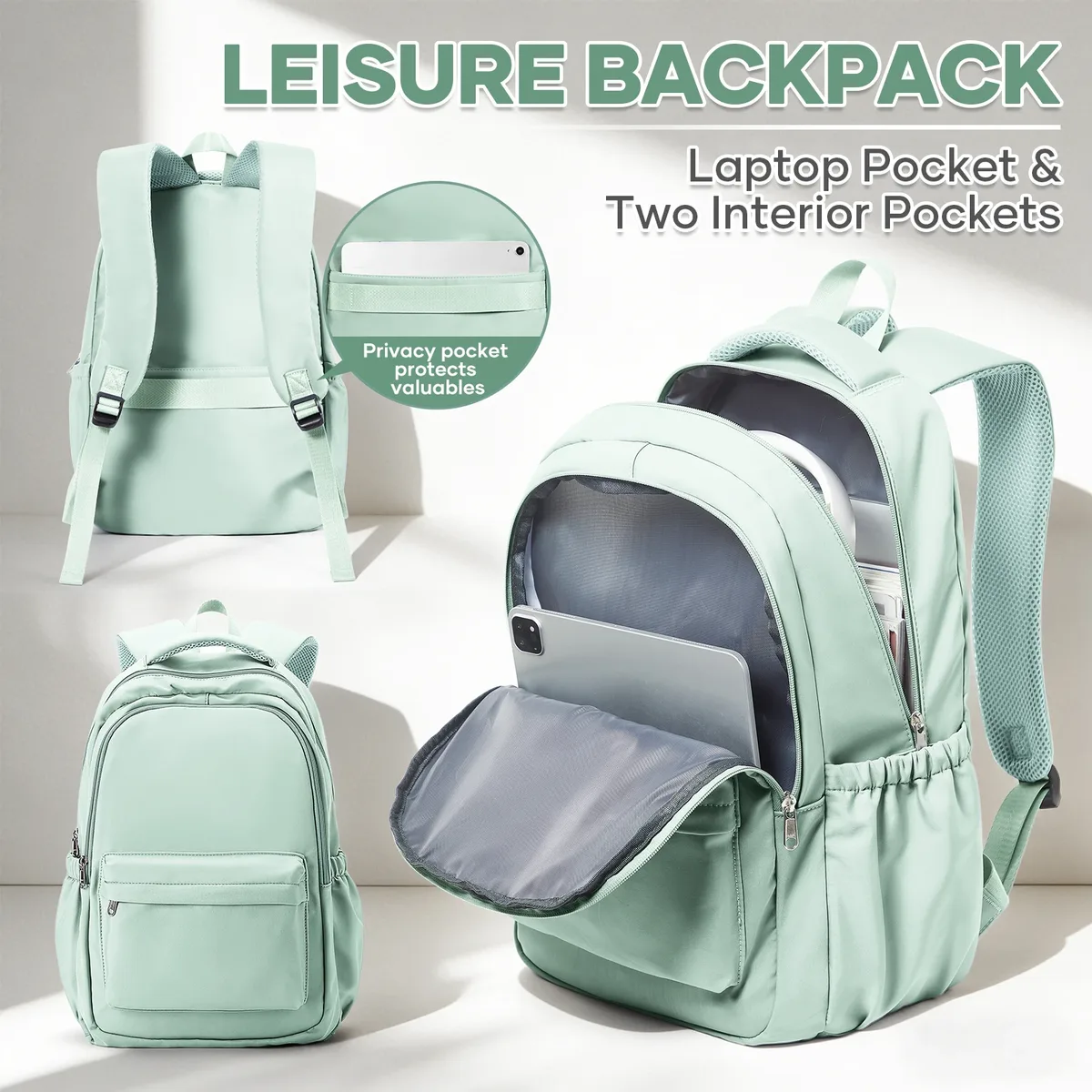 sac à dos pour l'école primaire, sac d'école pour adolescentes, sac à dos léger pour femmes, sac à dos imperméable pour ordinateur portable, sacs à dos pour tous les jours
