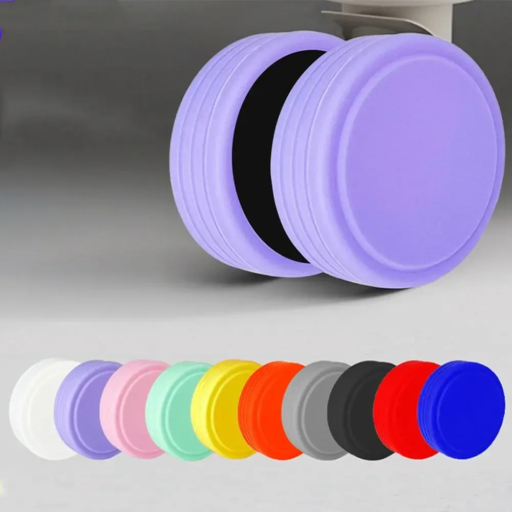 Housse de protection pour roues de bagages en Silicone, 8 pièces, antidérapante, Absorption des chocs, roulettes pour bagages, chaussures, réduit l'usure des roues, réduit le bruit, 8 pièces