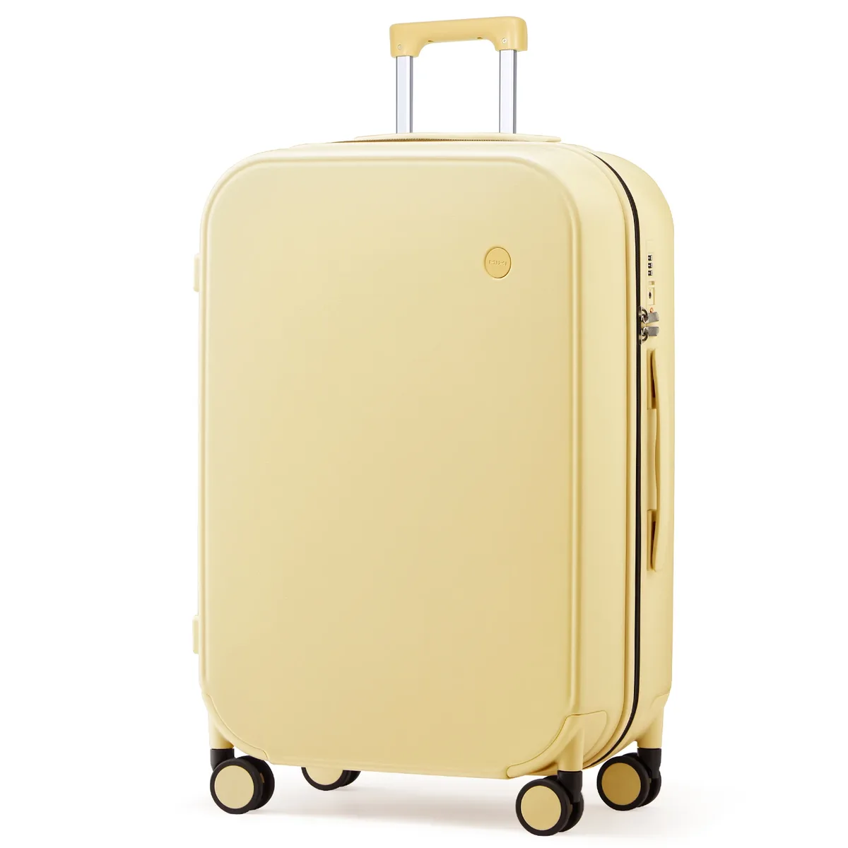 mixi – valise de voyage pour hommes et femmes, design breveté, valise à roulettes, boîtier de chariot roulant, sac à main de 18 pouces, 20 pouces, 24 pouces, contrôle 100% pc