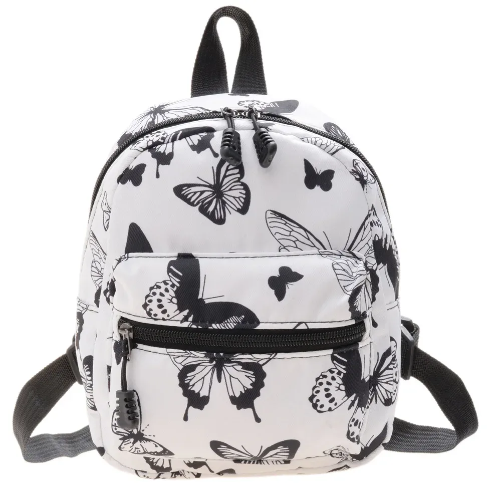 sac d'école holographique en nylon pour femme, petit cartable décontracté, sac de voyage pour adolescent, sac à dos étudiant, coréen, solide, document, sr