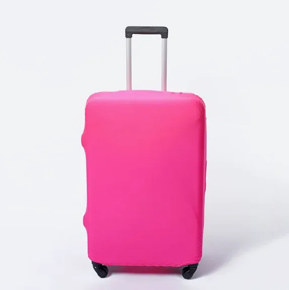 homefish housse de valise élastique, housse anti-poussière simple de couleur unie, convient aux valises de 18 à 28 pouces