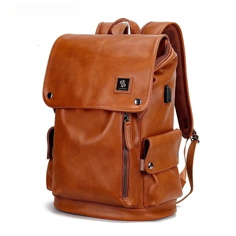 Sac à dos de grande capacité pour hommes, sac pour ordinateur portable, mode décontracté, voyage d'affaires, sac d'école