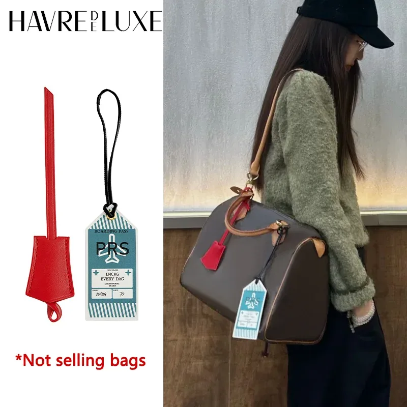 étiquette de bagage carte d'embarquement pour speedy 25 30 porte-clés souple sac suspendu sac de remplacement sangle sac insérer accessoires de modification