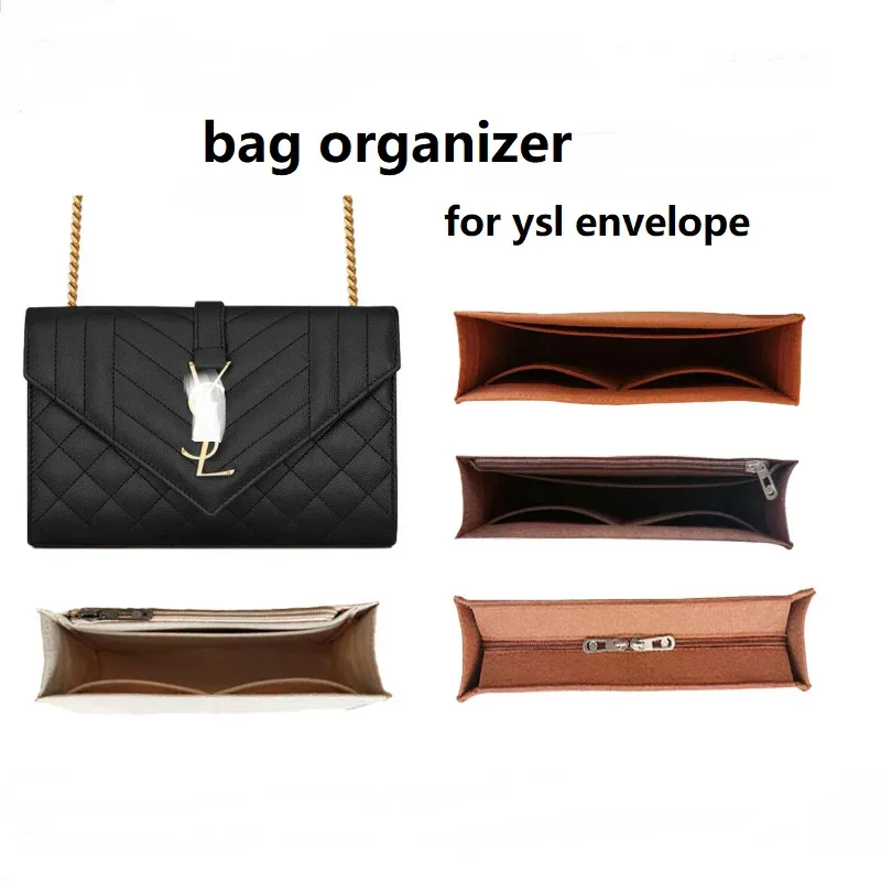 Sac intérieur en vente uniquement, organisateur de sac pour séparateur d'enveloppe ysl, sac intérieur de protection, organisateur personnalisé
