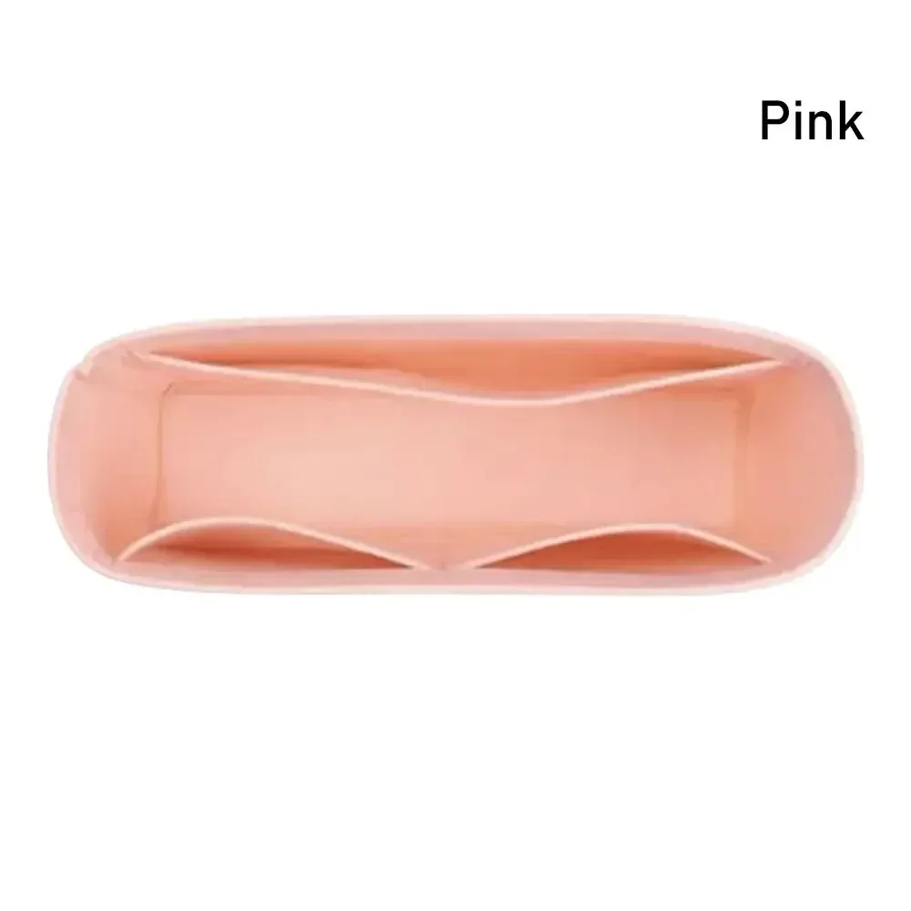 longchamp-mini sac de rangement en feutre portable, doublure multi-poches, accessoire de voyage, 4 couleurs, nouveau