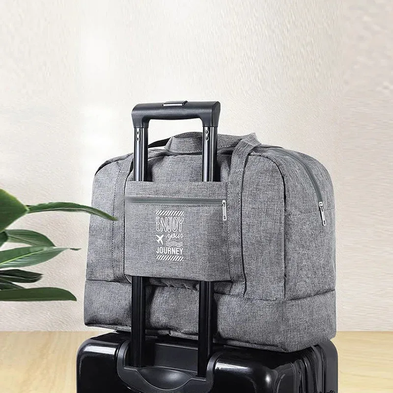 sac de voyage étanche double couche pour salle de sport et natation, portable, séparation sèche/humide, rangement de produits de toilette cosmétiques, sac unisexe