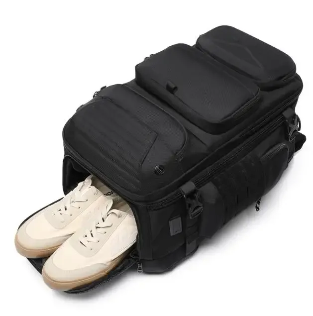 hommes voyage sac à dos sac d'école hommes oxford sac à dos avec compartiment à chaussures 15.6 pouces sac à dos pour ordinateur portable pour hommes sacs à dos