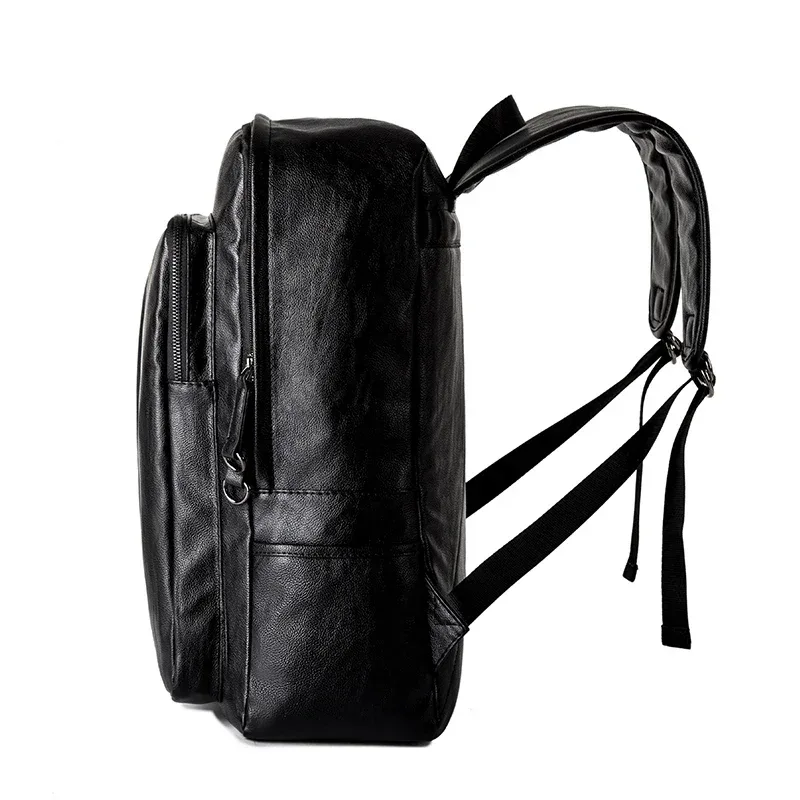 sac à dos en cuir pour hommes, sac à dos décontracté pour adolescents, sac à dos pour ordinateur portable de grande capacité, sacs de voyage de luxe