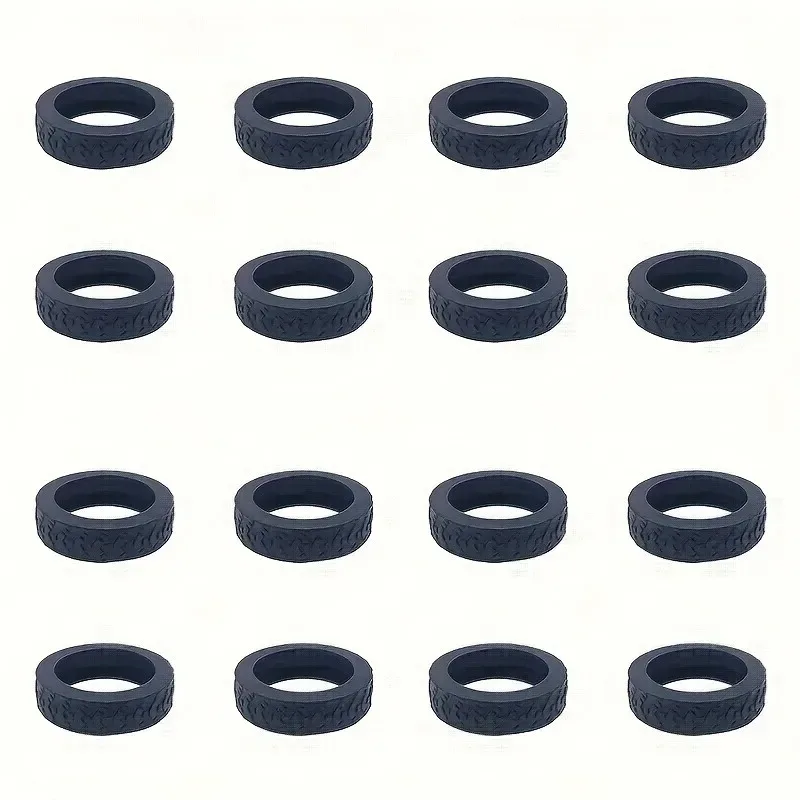 16 housses de roulettes de bagages – housses de protection anti-bruit et antichoc pour valises/chaises de bureau, accessoires de voyage