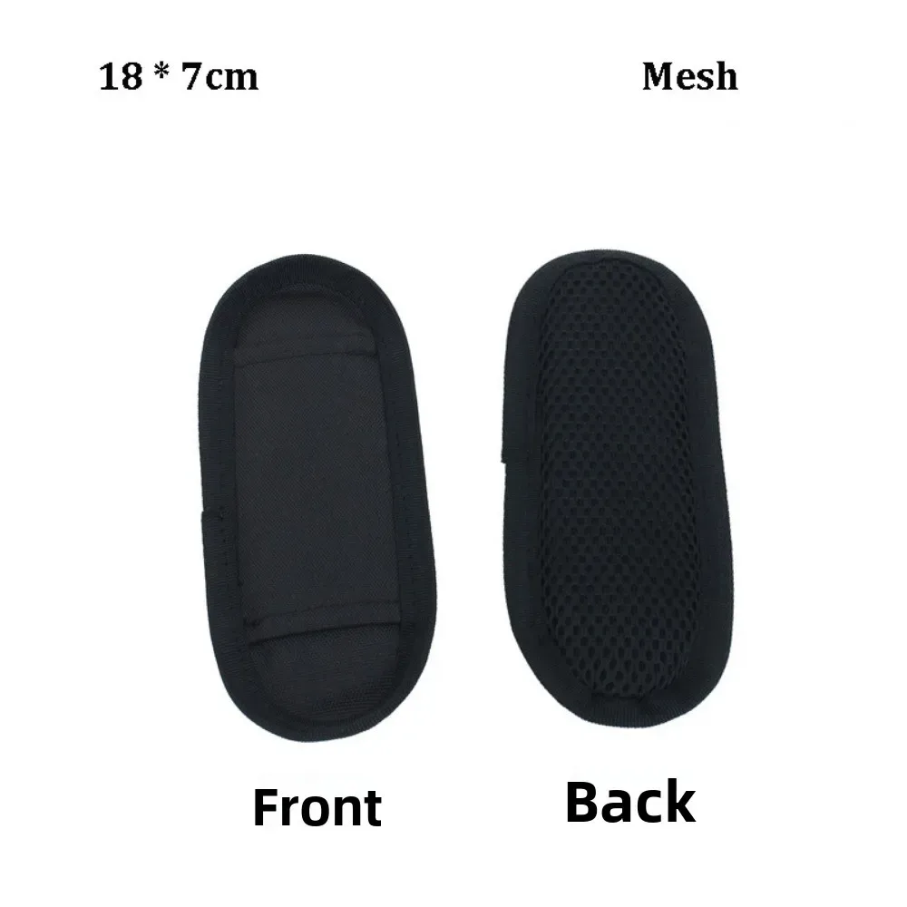 coussin de bandoulière détachable respirant de haute qualité pour sac à dos noir, accessoires de sac à bandoulière de décompression