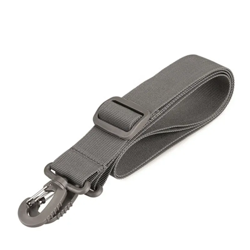 sac à bandoulière pour hommes, large sangle réglable, sacoches à bandoulière, ceinture noire, sac de remplacement, accessoires