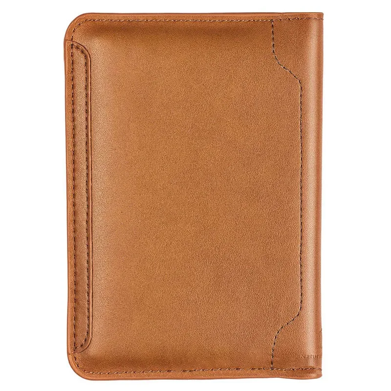 vm fashion kiss étui de passeport en cuir véritable avec fermeture magnétique, design minimaliste, porte-monnaie