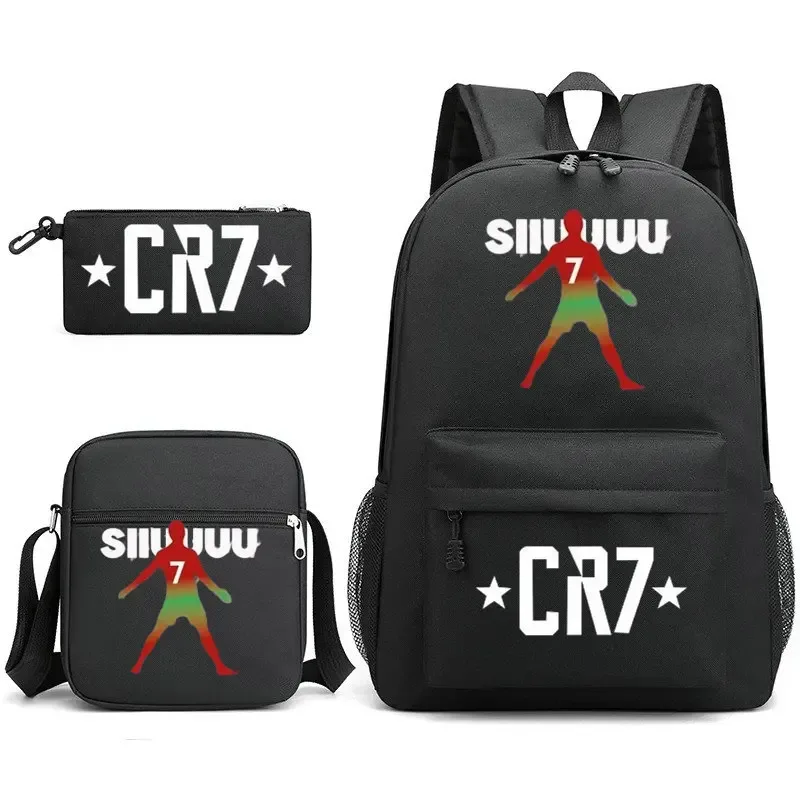 sac à dos de sport cr7 pour femmes et hommes, sacs à dos de voyage de qualité, sacs à livres, mochilas, sac à dos d'école pour étudiants