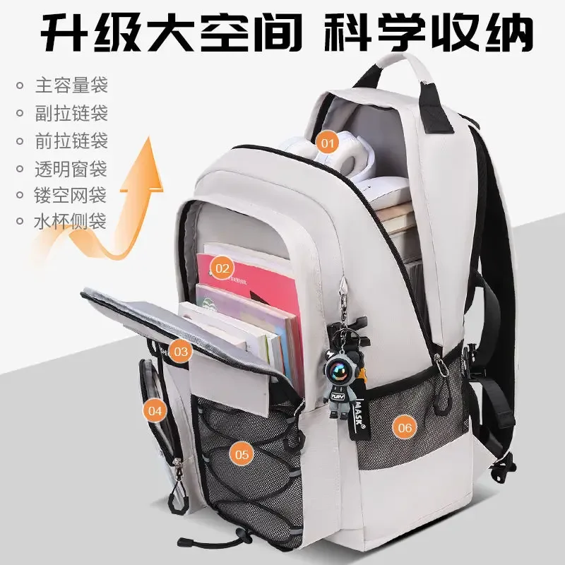 sac à dos d'école pour garçons et filles, sac à livres de grande capacité, sac oxford étanche pour adolescents et étudiants, cadeau ours éclair réfléchissant