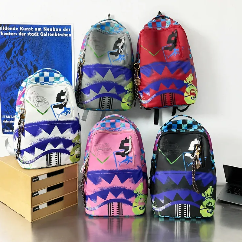 Sac à dos décontracté camouflage pour homme, grande capacité, sac à dos pour ordinateur portable tendance, respirant, résistant à l'usure, léger, pour l'école