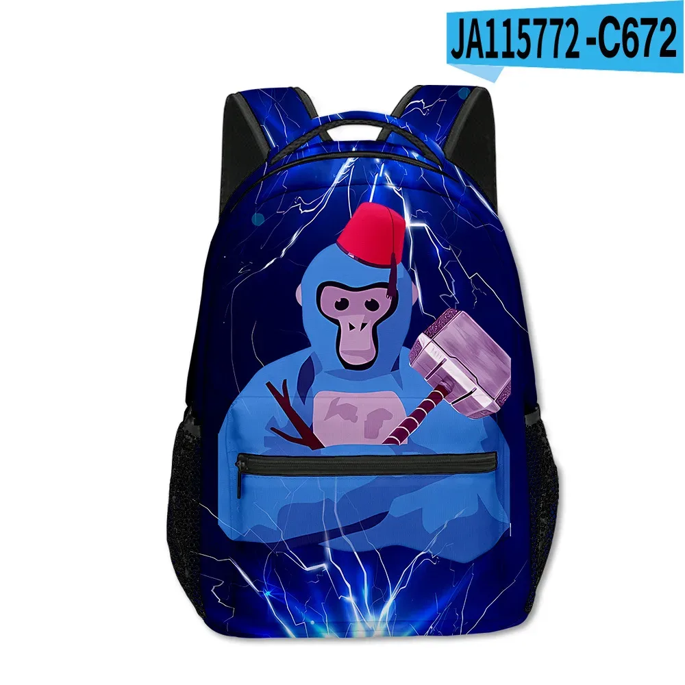 sac à dos classique populaire et amusant pour étudiants, avec impression 3d, en tissu oxford imperméable, pour garçons/filles, sacs à dos de voyage