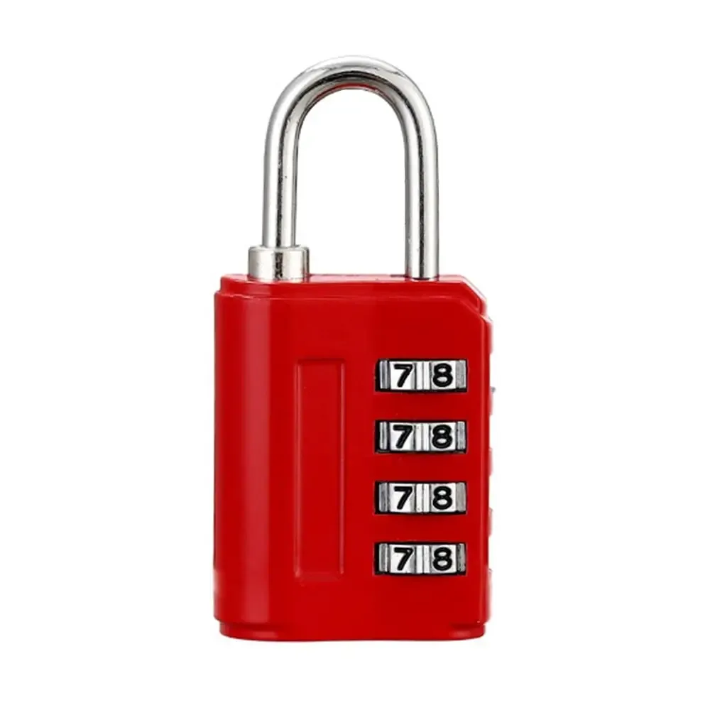 serrure à code de sécurité antivol pour bagages, cadenas à 4 chiffres, peintures de voyage, valise, nouveau