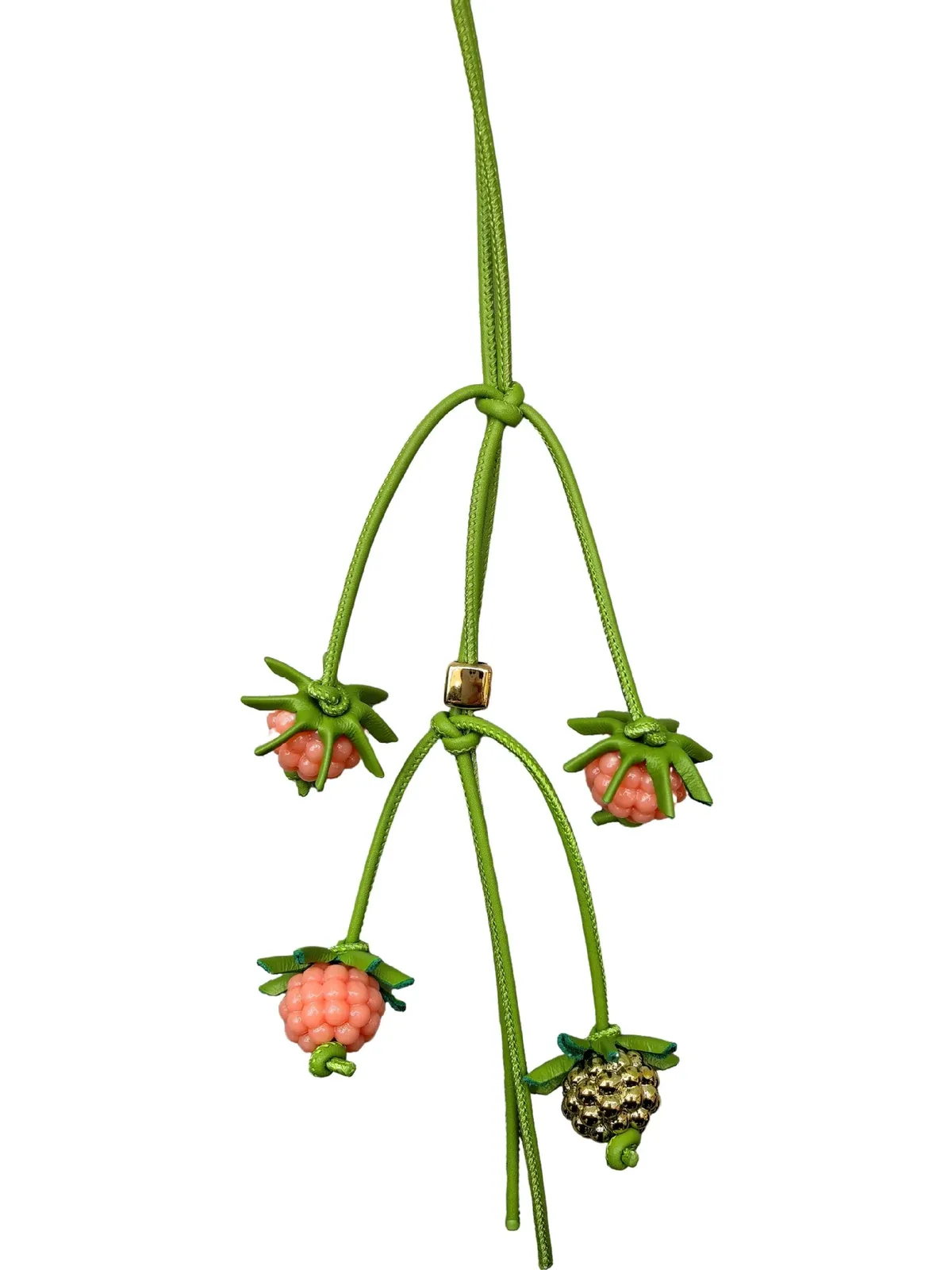 joli sac en cuir fleur de fruits, pendentif à breloque, décoration suspendue, ornement pour sac à main, sac à dos, porte-clés de voiture