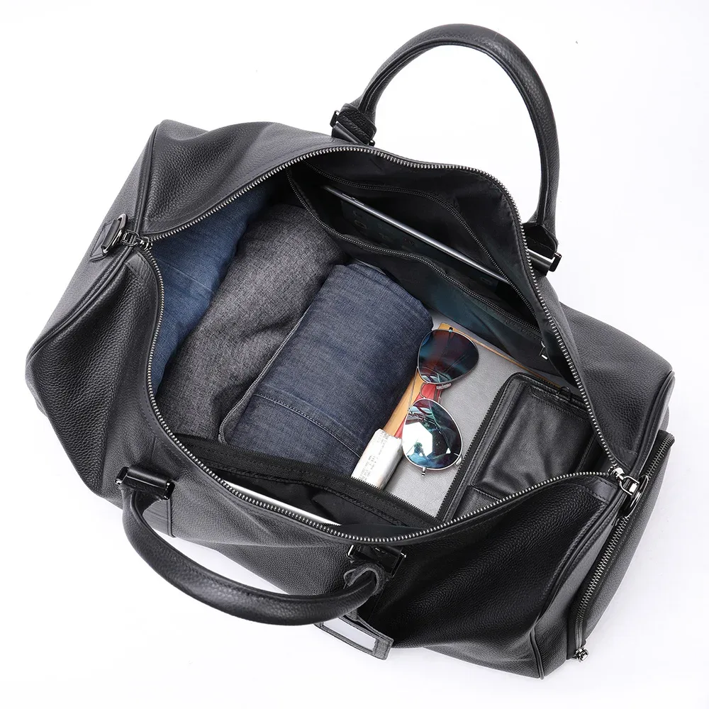 sac de voyage de grande capacité pour hommes, sac à bagages pour le week-end, sac à main pour voyage d'affaires, sac de rangement pour déménagement