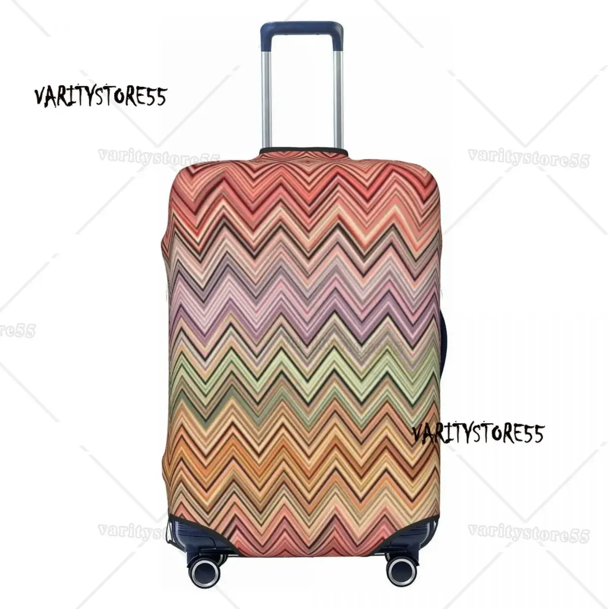 housse de bagage de voyage personnalisée imprimé léopard, housse de protection élastique en peau d'animal pour valise, adaptée à 18 à 32 pouces