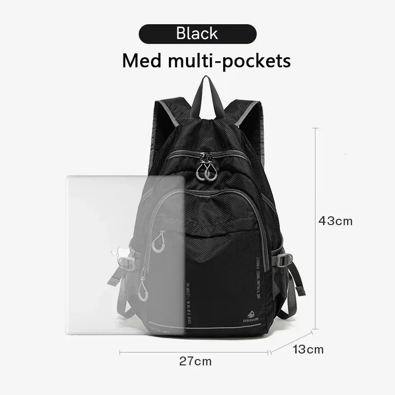 sac à dos pliable multifonctionnel léger et imperméable fouvor 2026 pour activités de plein air, voyages, randonnée et école 3037-06