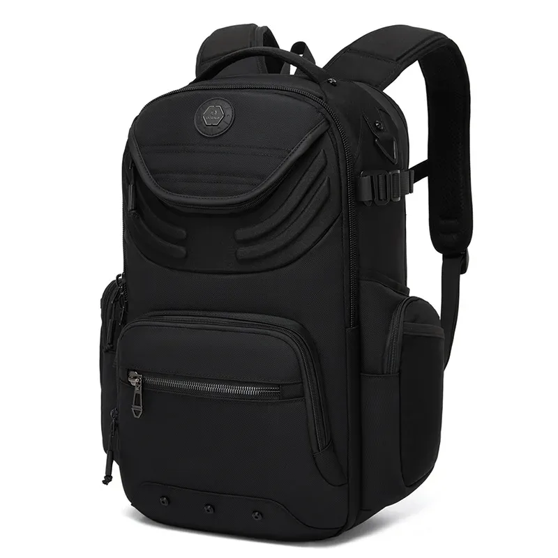 ozuko – sac à dos professionnel pour hommes, sac à dos pour ordinateur, étanche, grande capacité, simple, haut de gamme, pour les déplacements, cartable d'école