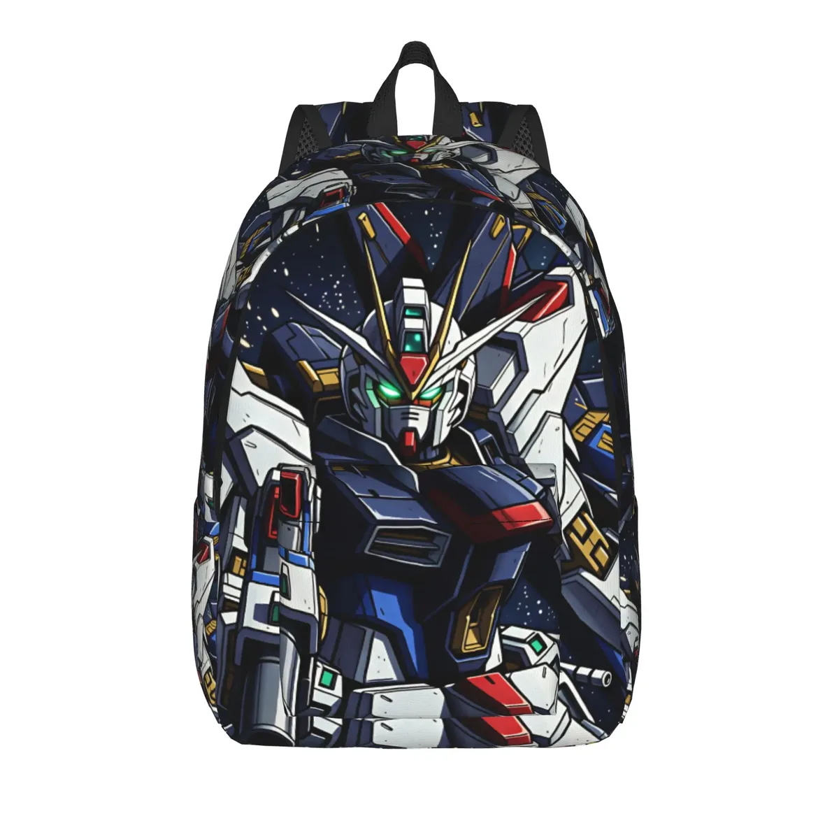 sac à dos gundam, sac à dos streetwear avec robot de dessin animé, sacs d'école unisexes, grands sacs de voyage, sac à dos design