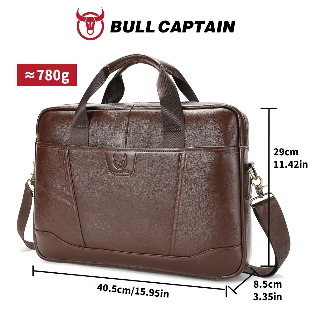 sac à main pour homme bullcaptain, sacoche en cuir de première qualité, sacoche pour ordinateur portable artisanale avec plusieurs compartiments, sac à bandoulière pour affaires