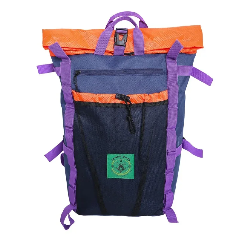 sac à dos de voyage multifonction en plein air, camping, randonnée, grande capacité, étanche, pliable, sac d'école à roulettes