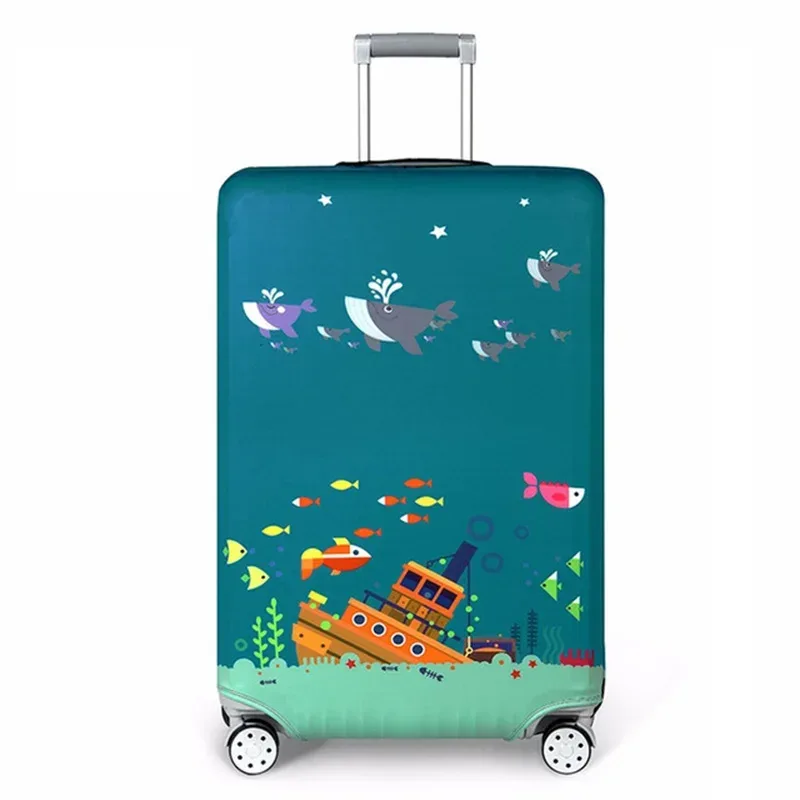 lxhysj housse de bagage élastique housses de protection pour bagages pour 18-32 pouces boîtier de chariot valise housse anti-poussière accessoires de voyage