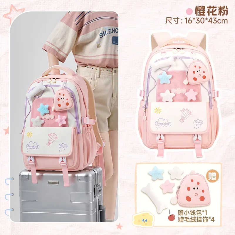 sac à dos scolaire tendance pour filles, sacs d'école pour adolescentes, sac à dos pour ordinateur portable, sac à dos de voyage décontracté, sac à livres, cartable pour enfants, imperméable