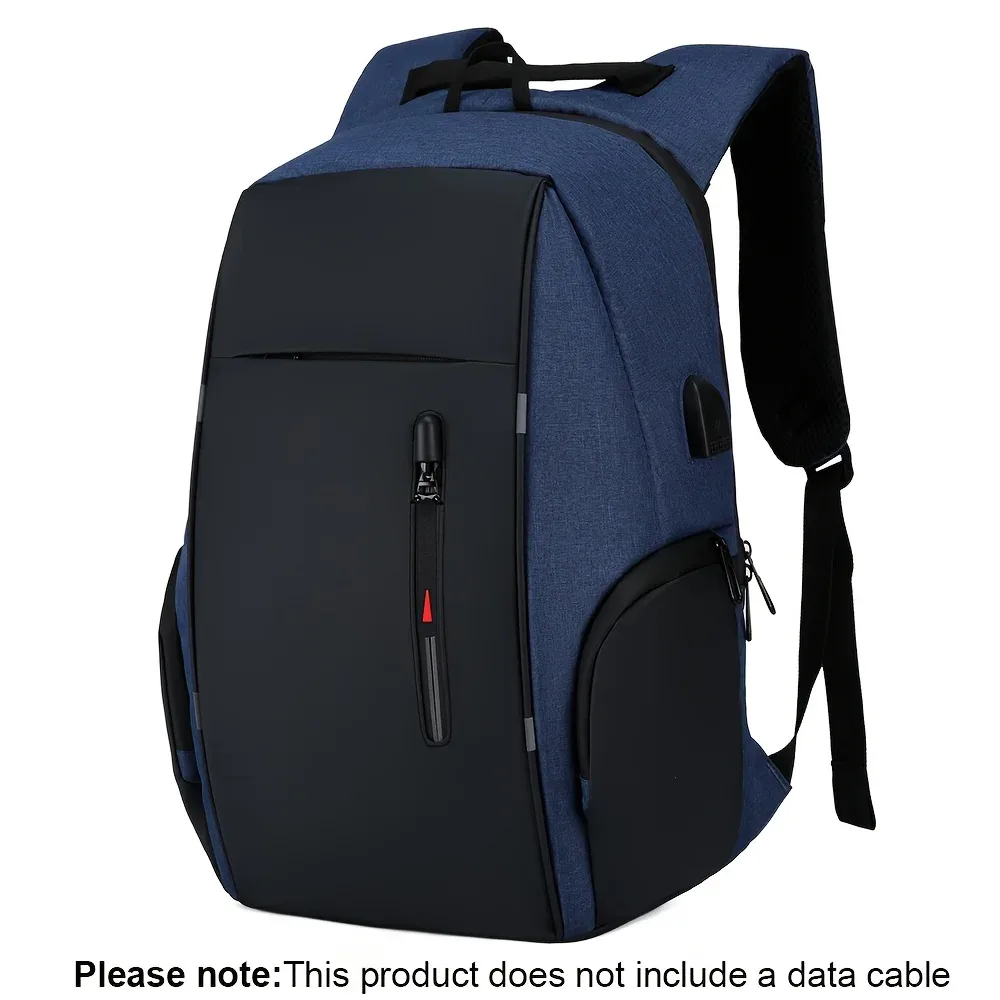 sac à dos antivol pour ordinateur portable 15 pouces pour hommes, sac d'affaires de grande capacité, sac à bandoulière de voyage, multifonctionnel avec sacs à dos usb