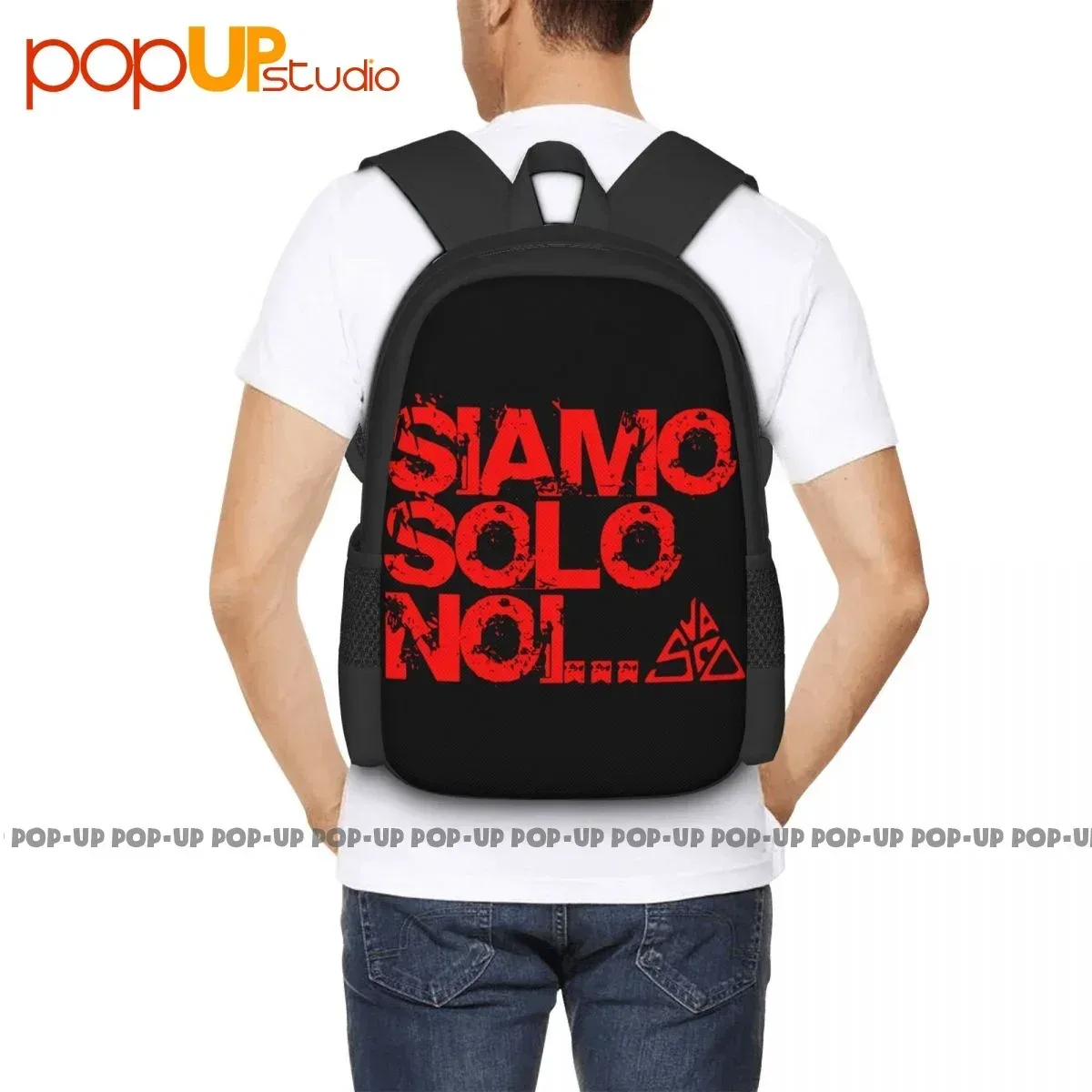 vasco we just us vasco rossi blasco excellent sac à dos grande capacité sac à chaussures chaudes sac fourre-tout de sport grande capacité