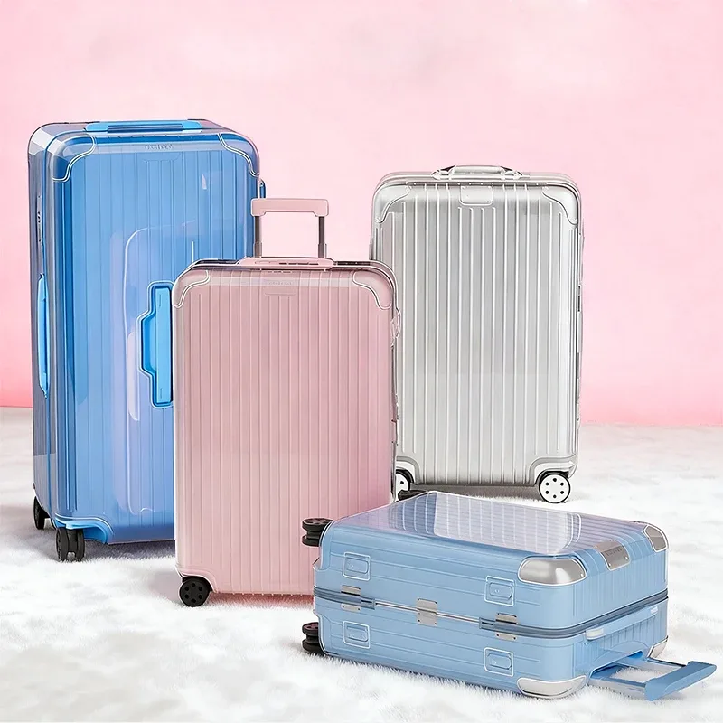 housse de protection transparente pour bagages, applicable pour rimowa essential, 21 26 30 pouces, housse de valise rimowa salsa