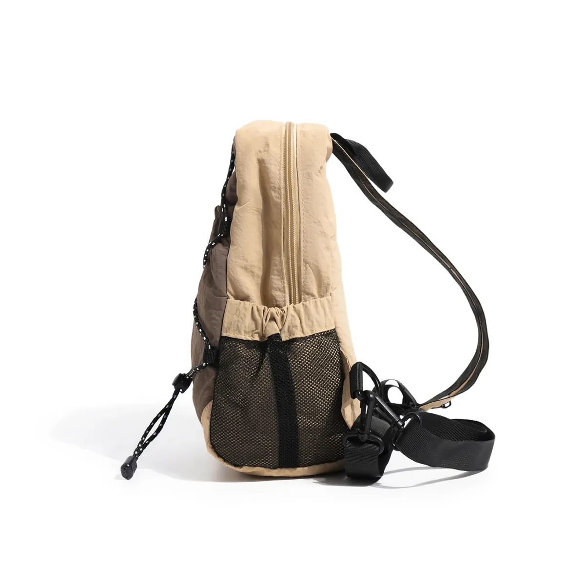sac à dos mini léger unisexe en nylon, sac bandoulière décontracté pour les trajets quotidiens, la randonnée en plein air, avec plusieurs poches et sangle