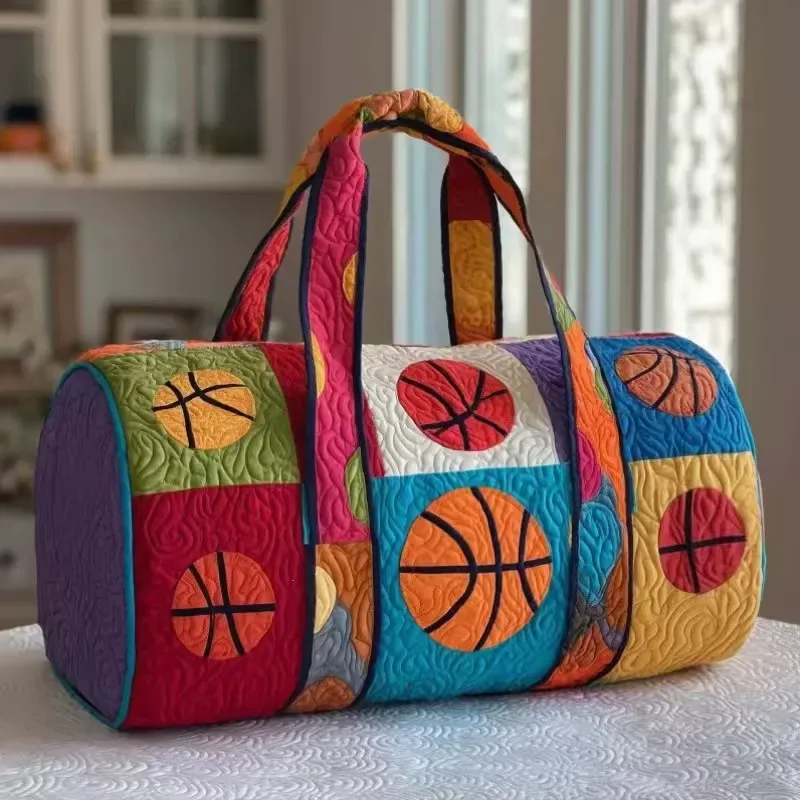 sac de voyage matelassé grande capacité, artisanat de matelassage 3d, sac de voyage, sacs fourre-tout, sac à main pour courtes distances