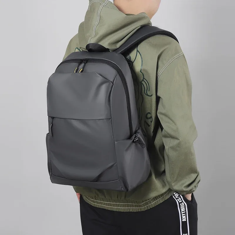 sac à dos de grande capacité pour homme, noir, léger, étanche, ordinateur portable, mode