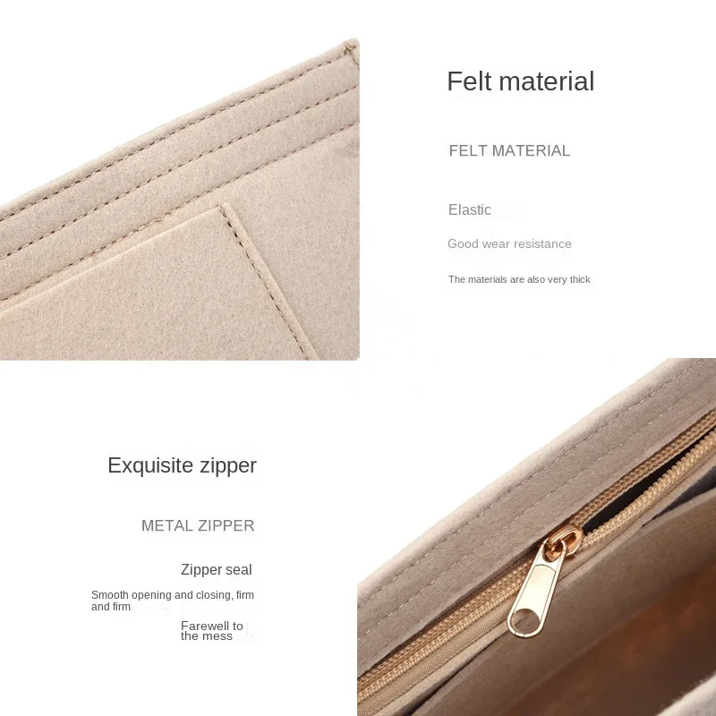 organisateur de sac pour longchamp, petit fourre-tout, rangement et finition de sac timide, doublure de sac intérieur