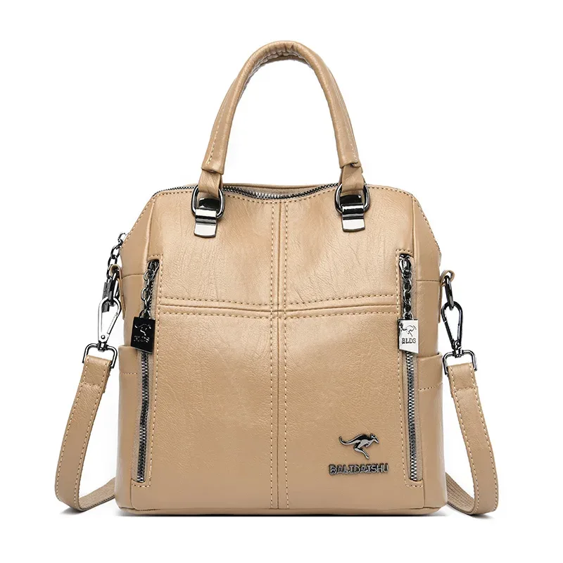 sac à dos en cuir de haute qualité pour femmes, sacs initiés, sac à dos de voyage multifonction, sacs d'école pour filles, nouveau, 2023