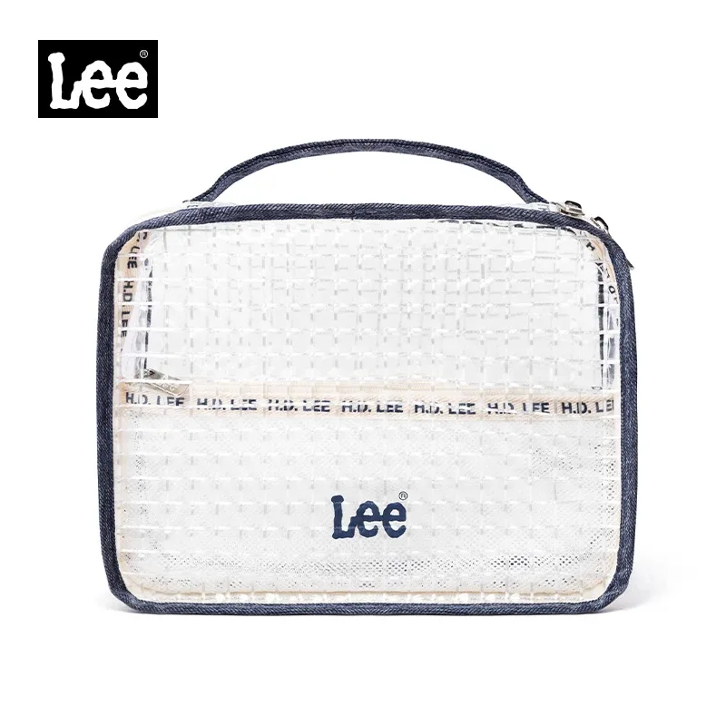 LEE Portable femme sac voyage petits sacs à main femmes Mini maquillage sacs cosmétique PVC Transparent fermeture éclair maquillage organisateur Ita sac