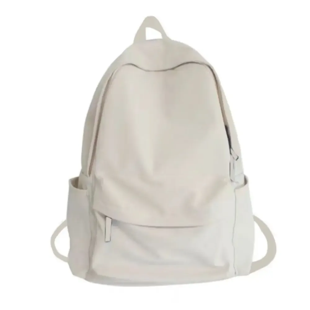 sac à dos polyvalent en nylon de haute qualité, noir, gris, blanc, rouge, imperméable, pour ordinateur, grande capacité, de voyage lavable, unisexe