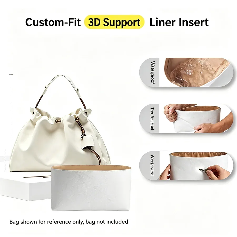 organisateur de sac pour songmont : insert de rangement intérieur imperméable et durable pour sacs de mode, accessoires de modification de sac