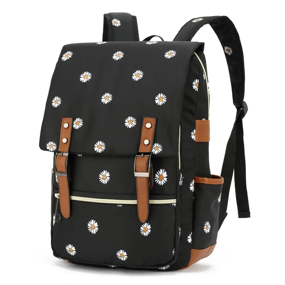 vintage unisexe oxford sacs à dos imperméables grande capacité hommes sac de voyage femmes étudiants livres scolaires 16 pouces sac à dos pour ordinateur portable