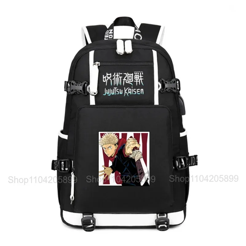 sac à dos jujutsu kaisen, mochila anime, cartable pour étudiants et adolescents, sacs d'école pour garçons et filles, grand sac à dos de voyage quotidien, cadeau