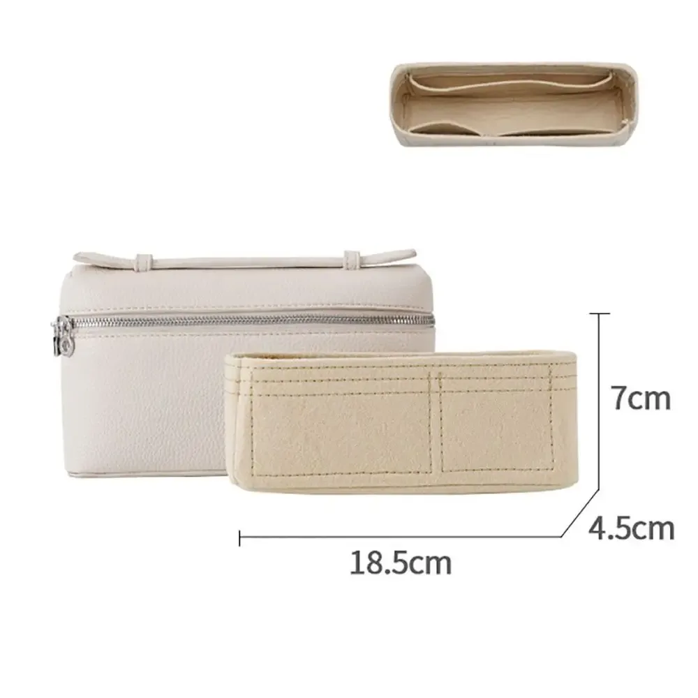 sac à main en feutre, support de sac de rangement, doublure de sac à main, organisateur de sac pour loro piana extra pocket l19 pour marmont