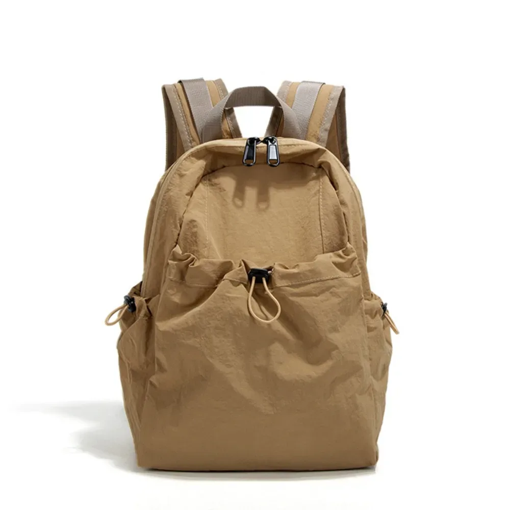 sac à dos léger et décontracté pour voyage, sacs d'école en nylon de haute qualité, sacs étanches pour ordinateur portable, femmes et hommes