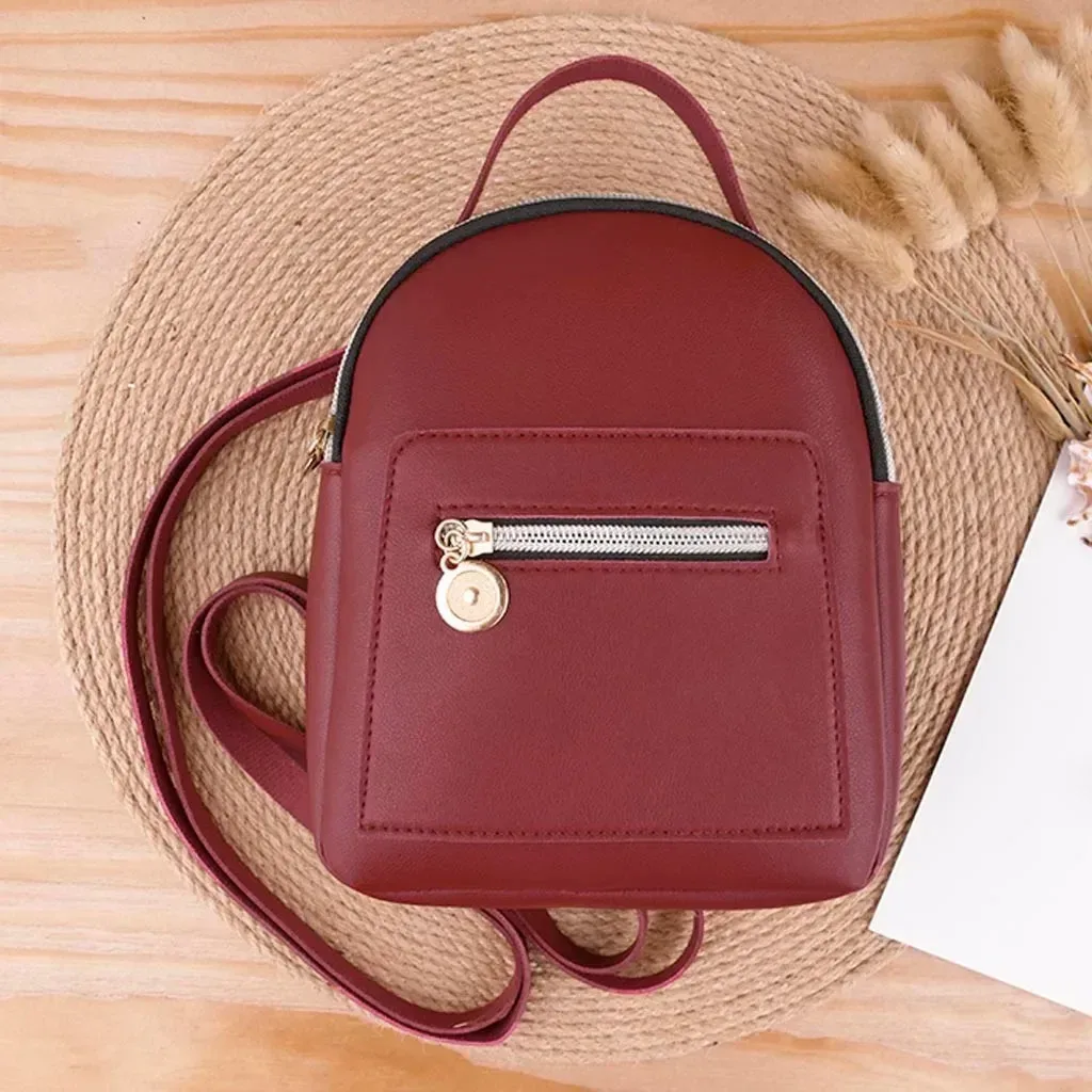 mini sac à dos doux au toucher pour femme, petit sac à dos, tout match, multifonction, voyage en plein air, mode pour femme, initié, 25 #